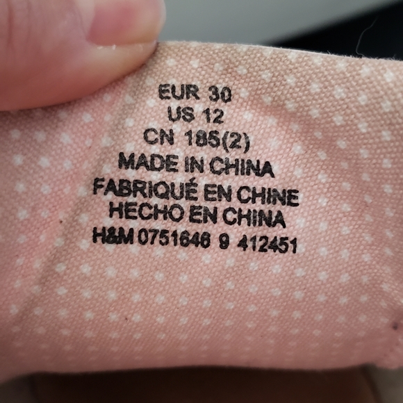 Girls white sneakers with pink - Picture 5 of 5